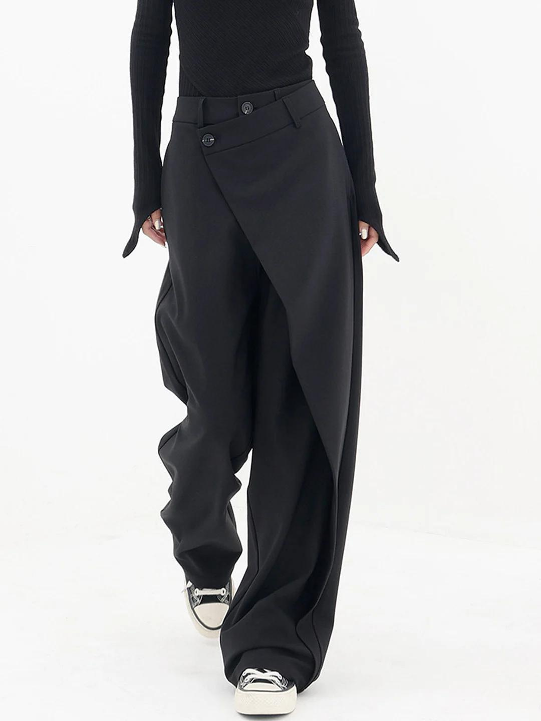 Maddalena™ | Asymmetrical Baggy Pants