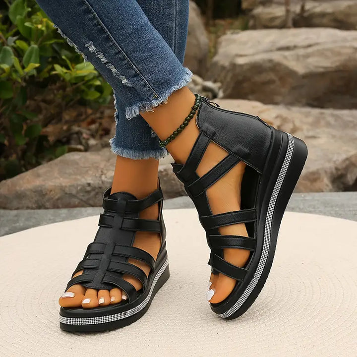 CHLOE™ - Elegant Wedge Sandals