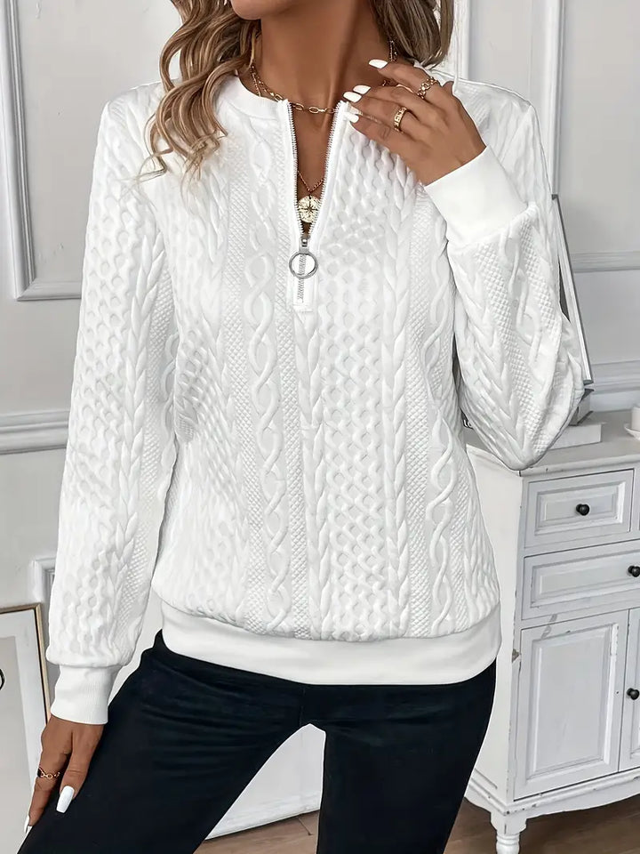 Lucia - Sweater with zipper