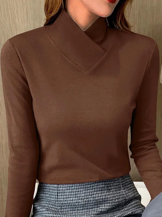 Anastasia™ | Elegant High Neck Sweater