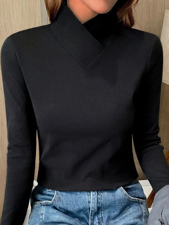 Anastasia™ | Elegant High Neck Sweater