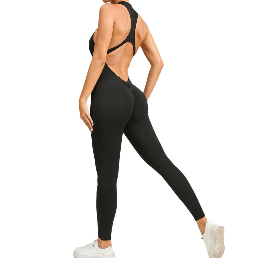 FRONT ZIP JUMPSUIT BOOTY SHAPER