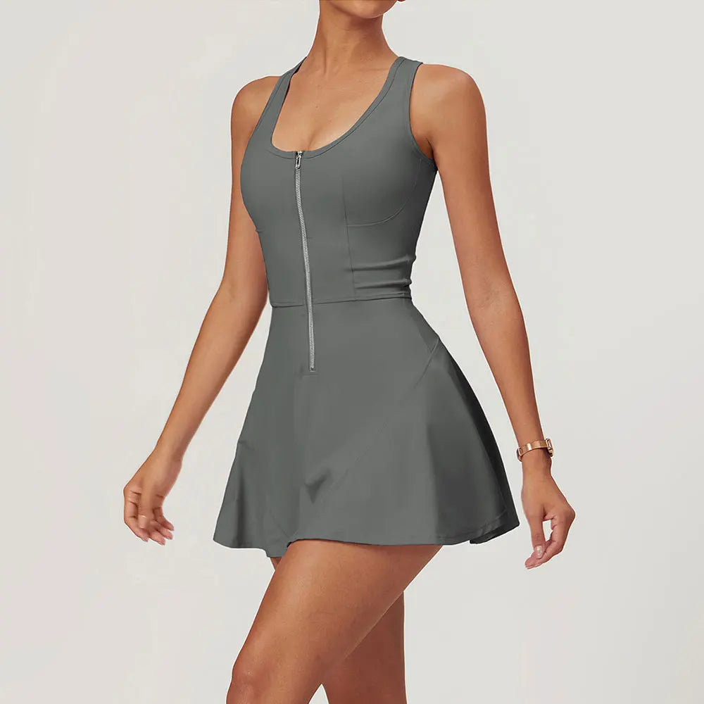 Athletic Fitness DRESS with Shorts