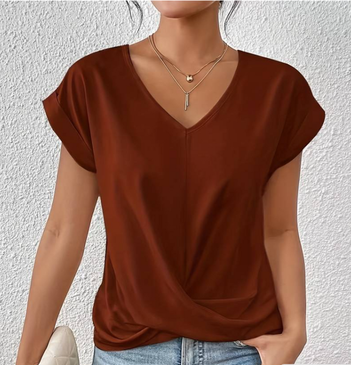 Sophie | Classy V-Neck Shirt