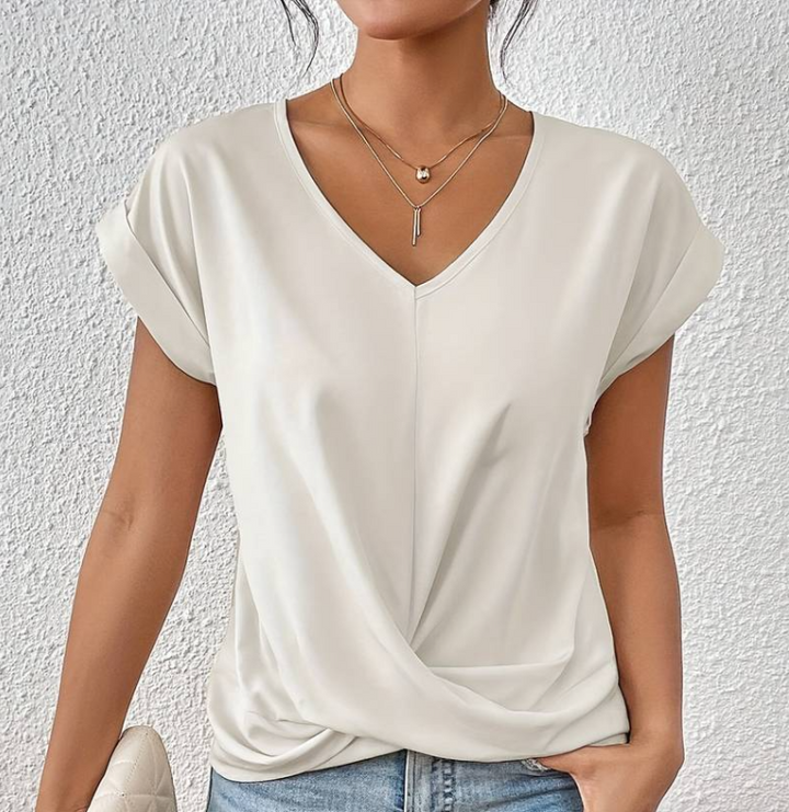 Sophie | Classy V-Neck Shirt