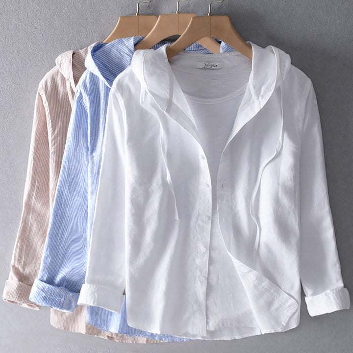 CAMILLA- Breathable Linen Shirt