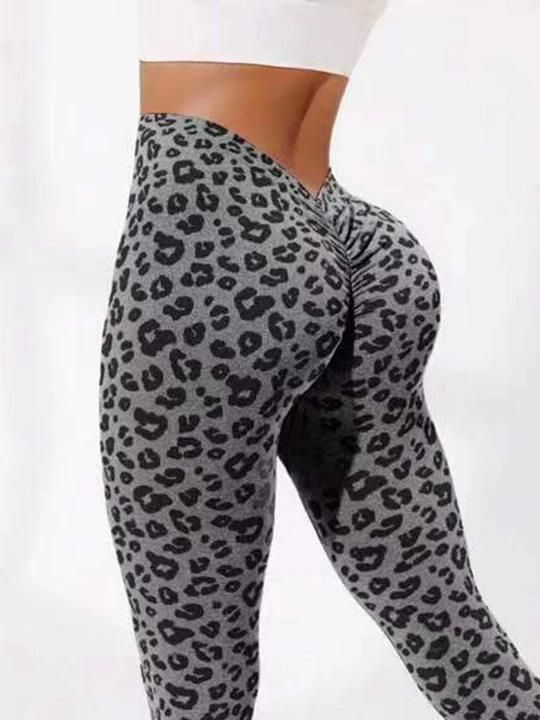 LEOPARD BOOTY SHAPER LEGGINGS