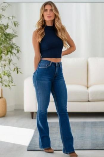 BUTT LIFTING PREMIUM FLARE JEANS