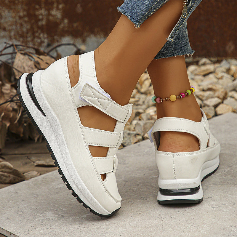 NICOLE - CLOSED-TOE SNEAKER SANDALS